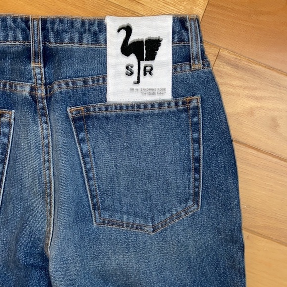 NWT Sandrine Rose Straight Leg Button-Fly Jean in Indigo, size 29 - Picture 10 of 12